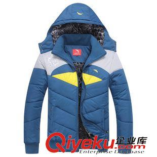男棉衣 2015冬裝新款男式羽絨棉服保暖防寒服休閑連帽外套運動棉衣男