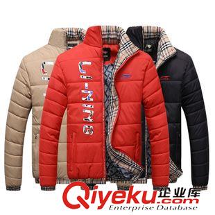 男棉衣 批發(fā)2015冬季新款棉服運(yùn)動(dòng)服 男士加厚保暖大碼棉衣外套 廠家直銷