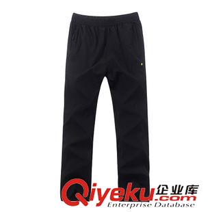 沖鋒褲 春秋季薄款戶外沖鋒褲 男式休閑長褲運動褲 透氣登山褲速干褲批發原始圖片2