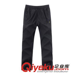 沖鋒褲 春秋季薄款戶外沖鋒褲 男式休閑長褲運動褲 透氣登山褲速干褲批發原始圖片3