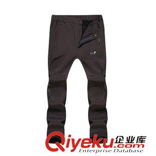 沖鋒褲 廠家直銷2015年新款品牌男士沖鋒褲 時尚戶外褲男騎行釣魚速干褲