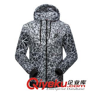 女夾克 2015春季新款薄款透氣男女式運動休閑夾克風衣連帽外套上衣情侶裝
