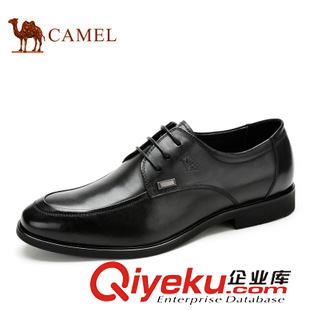 商務休閑鞋 Camel 駱駝男鞋秋新款商務正裝皮鞋zp系帶男士皮鞋A432029020