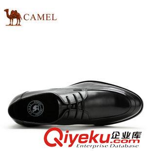 商務休閑鞋 Camel 駱駝男鞋秋新款商務正裝皮鞋zp系帶男士皮鞋A432029020原始圖片2