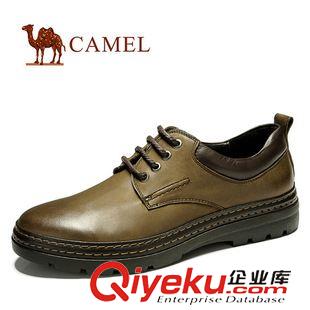 商务休闲鞋 CAMEL骆驼 2013春新款 时尚绑带商务休闲男鞋板鞋 82168606