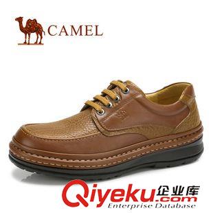 商務(wù)休閑鞋 CAMEL駱駝 2013春季新款 潮流系帶商務(wù)休閑男鞋82155602