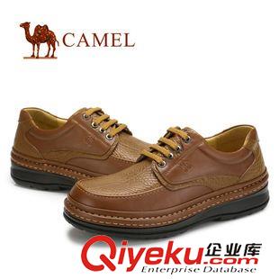 商務(wù)休閑鞋 CAMEL駱駝 2013年新款 男士 商務(wù)休閑皮鞋 82060603原始圖片3