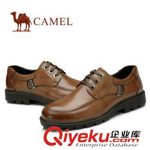 商務(wù)休閑鞋 CAMEL駱駝 2013春季新款 潮流系帶商務(wù)休閑男鞋82155602原始圖片3