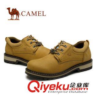 戶外休閑鞋 CAMEL駱駝 頭層牛皮 戶外工裝大頭鞋 日常休閑男鞋 82350601原始圖片3