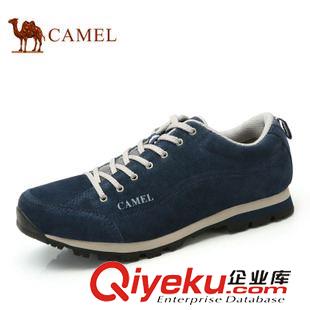 戶外休閑鞋 2015新款CAMEL駱駝戶外男鞋防滑頭層牛皮低幫休閑鞋 5T2334111