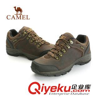 戶外登山鞋 新品sf 駱駝戶外鞋 頭層牛皮徒步登山鞋 男款 zp82026607原始圖片3