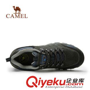 戶外登山鞋 Camel 駱駝戶外登山鞋 牛皮耐磨戶外鞋子 防滑登山鞋 A432330015