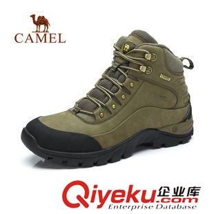 戶(hù)外登山鞋 駱駝戶(hù)外男款登山鞋  男士高幫系帶磨砂皮減震戶(hù)外鞋A432395035