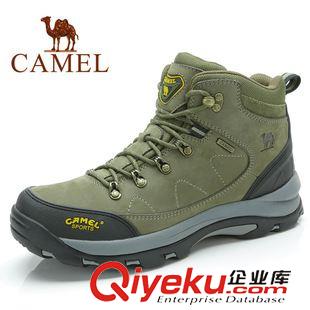 戶(hù)外登山鞋 駱駝戶(hù)外男款登山鞋  男士高幫系帶磨砂皮減震戶(hù)外鞋A432395035