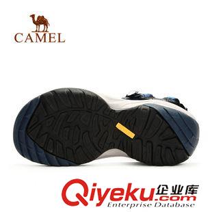 涼鞋 CAMEL駱駝戶外男款沙灘鞋 透氣輕便橡膠耐磨沙灘涼鞋A512036067
