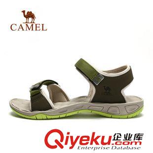 涼鞋 CAMEL駱駝戶(hù)外男款沙灘鞋  防滑減震耐磨涼鞋沙灘鞋 A512370017