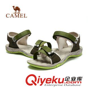 涼鞋 CAMEL駱駝戶外男款沙灘涼鞋  透氣輕便涼鞋沙灘鞋男A512036057原始圖片3