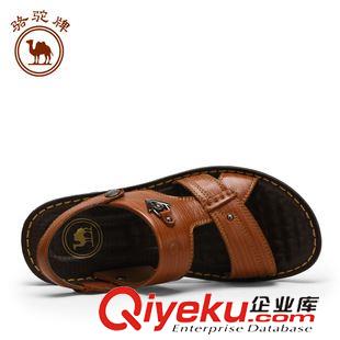 涼鞋 駱駝牌男鞋  男士涼拖鞋戶外沙灘鞋露趾zp涼鞋休閑鞋W522211297