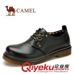 日常體閑 CAMEL駱駝 男鞋 英倫風 休閑鞋 馬丁 大頭鞋 透氣款 新款82091602
