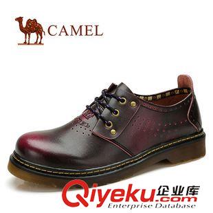 日常體閑 CAMEL駱駝 男鞋 英倫風 休閑鞋 馬丁 大頭鞋 透氣款 新款82091602