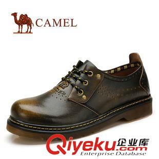 日常體閑 CAMEL駱駝 男鞋 英倫風 休閑鞋 馬丁 大頭鞋 透氣款 新款82091602