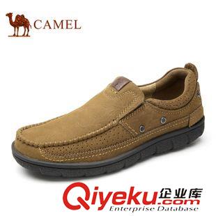日常體閑 Camel 駱駝男鞋 青春潮流韓版休閑男鞋 新款牛皮耐磨鞋A432066040