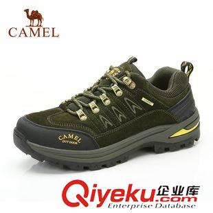 戶外徒步鞋 新品首發 駱駝戶外鞋 頭層牛皮徒步登山鞋 男款 正品82026607