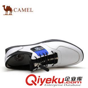運動休閑 Camel 駱駝男鞋 牛皮耐磨運動休閑男鞋 圓頭系帶鞋 A512070070原始圖片2