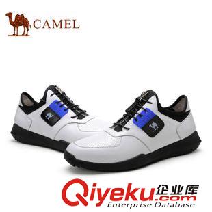 運動休閑 Camel 駱駝男鞋 牛皮耐磨運動休閑男鞋 圓頭系帶鞋 A512070070原始圖片3