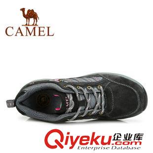 時尚單鞋 駱駝戶外休閑鞋 登山鞋 女款 反絨牛皮 徒步登山鞋 zp81331600原始圖片2