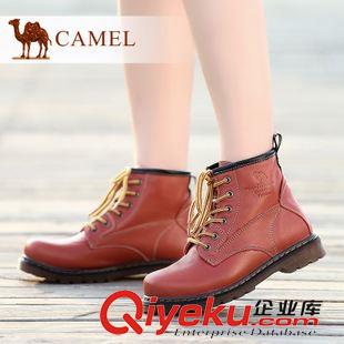 優(yōu)雅女靴 【情侶款】Camel駱駝  男女靴子 潮流休閑 馬丁靴A432329124原始圖片2