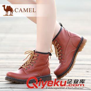 優(yōu)雅女靴 【情侶款】Camel駱駝  男女靴子 潮流休閑 馬丁靴A432329124原始圖片3
