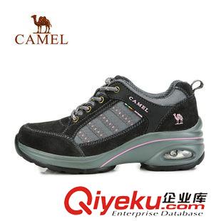 優雅女靴 Camel駱駝女靴  馬毛小圓頭羊皮側拉鏈高跟內水臺女靴A94104605