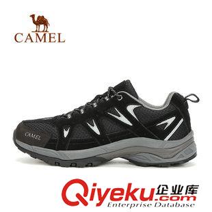戶外徒步鞋 新品CAMEL駱駝戶外徒步鞋男系帶頭層牛皮男鞋防滑耐磨 A532326085