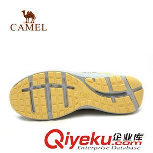 戶外徒步鞋 CAMEL駱駝戶外徒步鞋 女士透氣網(wǎng)鞋 耐磨套筒徒步鞋女A51332600原始圖片2