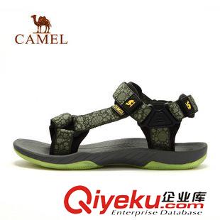涼鞋 CAMEL駱駝戶外沙灘鞋女 織帶速干透氣防滑耐磨沙灘涼鞋A51119600