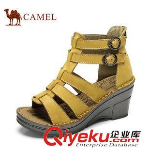 涼鞋 CAMEL駱駝戶外沙灘涼鞋 春夏季情侶款耐磨夜光涼鞋沙灘A512162087