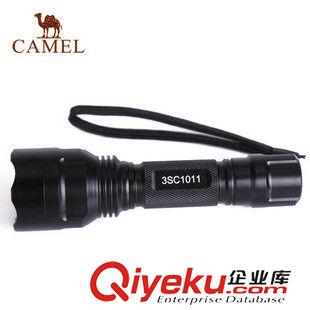 戶外裝備 CAMEL駱駝戶外手電筒強光可調焦充電手電筒露營迷你A4W3C1010
