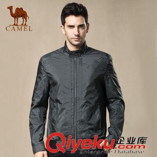 休閑服、夾克、休閑西裝 駱駝男裝夾克男 新款 男士商務休閑立領jacket外套男 D4F245265