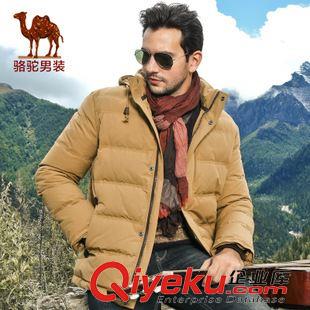 男式羽絨服 駱駝男裝 冬裝新款 男士羽絨服 基礎(chǔ)大眾修身羽絨服D4Y110278原始圖片2