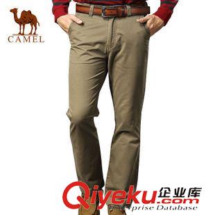 休閑褲 駱駝 2013春裝新款男士休閑褲 純棉中腰直筒長褲子 SS13PP095001