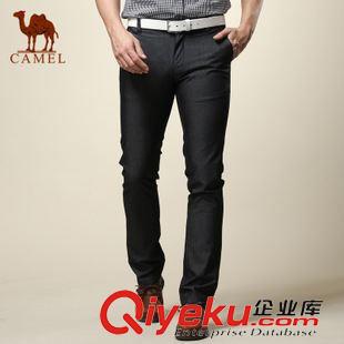 休閑褲 camel駱駝男裝 新品休閑褲 修身長褲 時尚休閑褲 男X5P261062