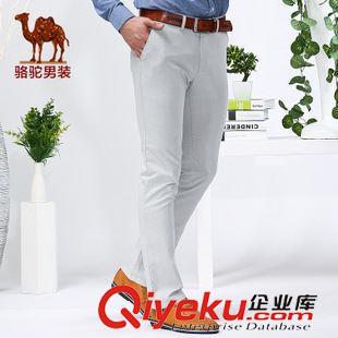 休閑褲 camel駱駝男裝 新品休閑褲 修身長褲 時尚休閑褲 男X5P261062原始圖片3
