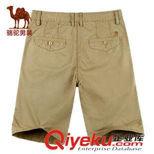 沙灘褲 Camel駱駝男裝 夏款男 時尚休閑短褲 修身型五分短褲 A5S271075原始圖片2