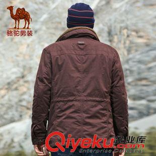 男式棉衣 駱駝男裝  駱駝棉服 zp潮棉衣 男士保暖捍冬外套 D4Z110240原始圖片2