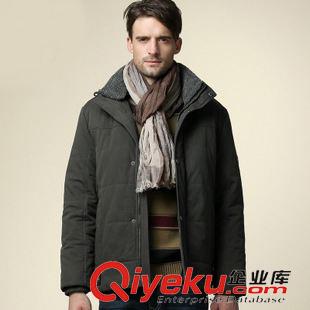 男式棉衣 駱駝男裝 冬季款棉衣 男士棉服 商務休閑旅游直筒外套D4Z245247