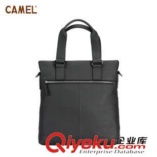 時尚休閑包 camel駱駝 頭層牛皮 手提包 男包 男款商務(wù)公務(wù)包MB192011-02原始圖片2