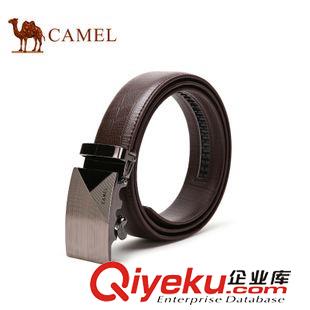 腰帶 camel駱駝頭層牛皮腰帶男士休閑百搭皮帶時尚牛仔腰鏈DJ132009