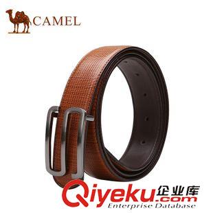 腰帶 駱駝 男士皮帶牛皮皮帶zp自動扣腰帶商務(wù)休閑褲帶 DF193168-01