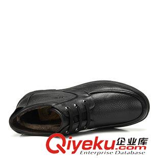 男鞋 駱駝牌男鞋冬季新款保暖男皮靴zp休閑棉靴短筒靴子H32203100原始圖片3